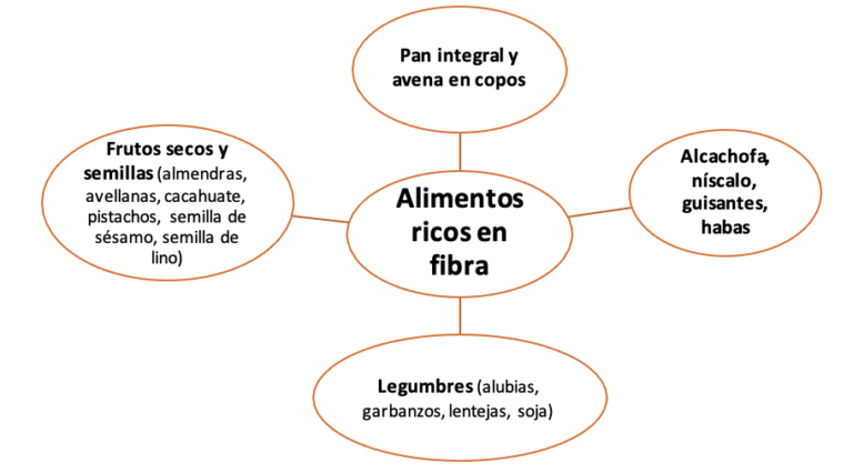 alimentos ricos en fibra